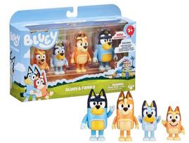 Figūrėlės Bluey, Bingo ir draugai, 4 vnt.