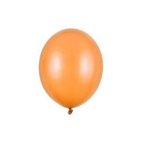 Stiprūs balionai 30 cm Metallic Mandarin, oranžiniai, 50 vnt.