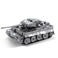 Metalinis 3D konstruktorius Tiger I Tank