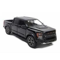 Žaislinis automobilis KinSmart, 2022 Ford F-150 Raptor, juodas