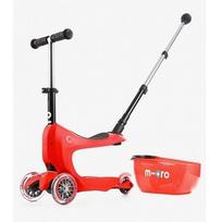 Paspirtukas Mini2go Deluxe Plus Raudonas
