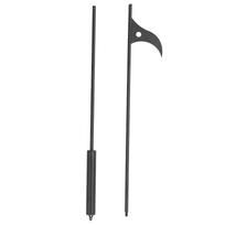Fire Pit Poker Steel 40 Inch Long Removable Outdoor Fire Poker for Fireplace Campfire Wood Stove