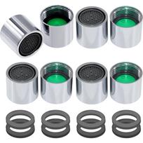 8 aeratorių pakuotė M18 aeratoriai maišytuvams vidiniu sriegiu vandens taupymo aeratorius su 8 tarpinėmis, virtuvės ir vonios kambario armatūra 8pcs