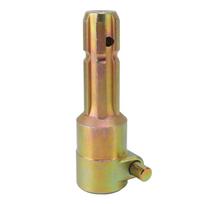 PTO prailgintuvas 1 3/8 colio 6 šlicų moteriškas 1 3/8 colio 6 šlicų vyriškas PTO prailginimo adapteris mechaniniam brown