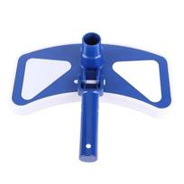 Baseino šepetys su saugia siurbimo anga Ergonomiško dizaino baseino šepetys Profesionalus baseino priežiūros įrankio valymo priedas mėlyna