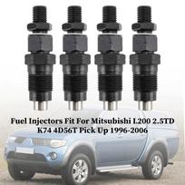 4 VNT. Kuro purkštukai MD196607 Tinka Mitsubishi L200 L400 Pikapui Dyzelis 105148-1311