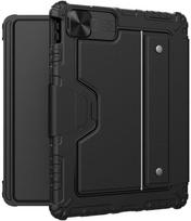 Nillkin Bumper Combo dėklas su klaviatūra (Backlit Version) skirtas Apple iPad Air 4/5/10.9 2020/11 2024/2025/Pro 11 2020/2021/2022 juodos spalvos