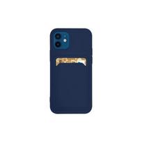 Apple iPhone 12 Pro Card case silicone Blue