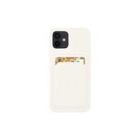 Apple iPhone 13 Pro Max Card case silicone White