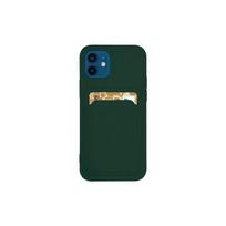 Apple iPhone 13 Pro Max Card case silicone Dark green