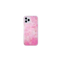 Apple iPhone 13 Pro Gold Glam case Pink