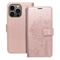 Apple iPhone 13 Pro Mezzo book case Pink Gold