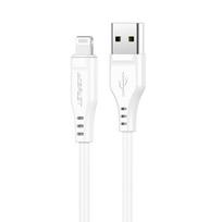 Apple USB A tp Lightning 8-pin MFI 2,USB A tp Lightning 8-pin MFI 2,USB A tp Lightning 8-pin MFI 2 Acefast White