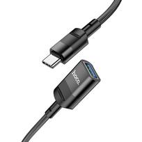 Hoco USB (femal) / OTG to Type C 3A U107 1,USB (femal) / OTG to Type C 3A U107 1 Hoco Black