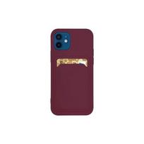 Samsung Galaxy A22 5G Card case silicone Red