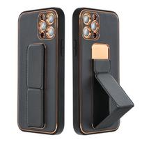 Apple iPhone 15 Pro Leather case Black