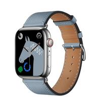 Apple strap for Apple Watch 38/40/41mm Elegant leather WA17 Hoco Blue