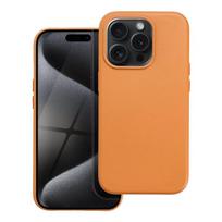Apple iPhone 15 Pro Leather Mag Orange