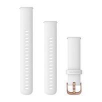 Apyrankė Garmin Quick Release Bands (18 mm), White, rose gold hardware