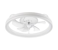 LED lubinis šviestuvas su ventiliatoriumi FARGO LED/37W/230V baltas + VP