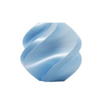 Bambu Lab PLA Silk+ plastikas 1.75mm 1kg – rinkinyje su daugkartine rite – Baby Blue