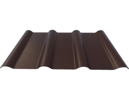 Fibrodah banguoti lakštai MODERN, rudi, 625x1166x6,2 mm