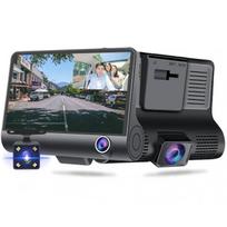 RoGer 3-in-1 car video recorder with integrated front, rear, and interior camera / Full HD / 170-degree view