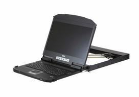 Aten 18.5"" Dual Rail USB HDMI-DVI  - US Keyboard VGA Full HD US