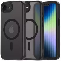 Tech-Protect MagCam MagSafe Apple iPhone 16e – Matte dėklas telefonui juodos spalvos
