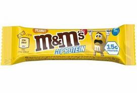 Baltyminis batonėlis M&M’s Hi Protein Peanut, 51 g