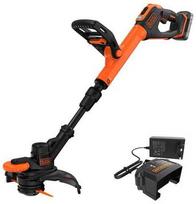 Black & Decker Juodas & Decker Akumuliatorinė žoliapjovė su 25 cm ašmenimis, 18V, Juodas & Decker [BCSTR918D1-QW] 2,0Ah
