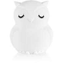 Zopa Silicone LED Lamp with Music Size L naktinė lempa su melodija Owl 1 vnt.