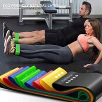 5 Mini Juostų Treniruočių Juostų Rinkinys Fitneso Juostos Pasipriešinimo Treniruočių Juostos