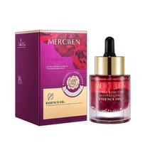 MERCILEN Dvigubos rožių jauninantis esencinis aliejus 30 ml drėkinantis, drėkinantis, stangrinantis odą skvalano eterinis aliejus