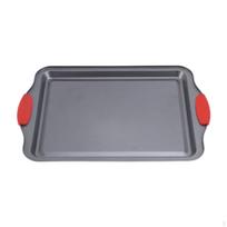 Kepimo skarda Orkaitės padėklas Stačiakampis Universalus su rankena Sausainių kepimo formos Kepimo indai namams Duonai 39.5x26x1.5cm