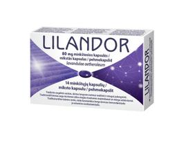 LILANDOR 80mg minkštosios kapsulės N14
