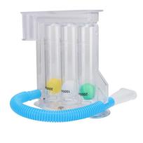 Gilus kvėpavimas Plaučių mankštintuvas Skatinamasis spirometras Kvėpavimo matavimo sistema B tipas 3 kamuoliukų įsiurbimas