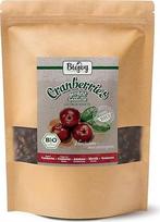 "Biojoy" ekologiškos džiovintos spanguolės (1 kg), spanguolės, pasaldintos tirštomis obuolių sultimis