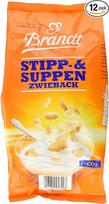 "Brandt Sip- and Soup Rusks", 12 vnt. (12 x 400 g pakuotė)