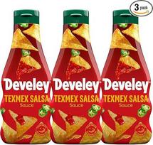 "Develey TexMex Salsa" padažas - 3 vnt. (3 x 250 ml) - karštas vaisinis su jalapeño čili