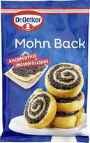 "Dr. Oetker Poppy Baking", 250 g, smulkiai maltų mėlynųjų aguonų įdaras, skirtas pyragams, tortams ir desertams kepti ir ruošti, paruoštas kepti, veganiškas
