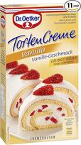 "Dr. Oetker" vanilinis kremas 11 vnt. (11 x 140 g), "Dr. Oetker" vanilinis kremas visiems pyragams su kremu suteikia gardų vanilės skonį
