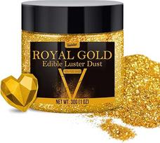 "Edible Glitter" valgomieji blizgučiai - 30 g valgomųjų blizgučių miltelių blizgučių dulkės gėrimams, maistui, tortams - valgomieji metaliniai maisto dažai blizgučių milteliai kokteiliams, tortams (karališkasis auksas)