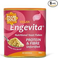 "Engevita" mielių dribsniai 125 g (6 pakuočių)