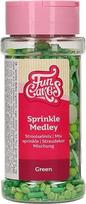 "FunCakes Sprinkle Medley" žalieji cukraus pabarstukai Gero skonio, puikiai tinkantys tortų dekoravimui Pabarstukų mišinys 65g