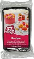 "FunCakes" migdolų cukraus tešla (olandiškas marcipanas) Vidurnaktis juodas: Lengva naudoti ir glotni, puikiai tinka tortams puošti, halal, košerinė ir be glitimo. 250g