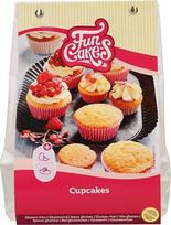 "FunCakes" mišinys keksiukams, be glitimo: paprastas naudoti, idealiai tolygus keksiukų, mini keksiukų ar duonos pyragaičių skonis, vanilės skonio, konditerinė kokybė, sertifikuotas kaip Halal, 500 g