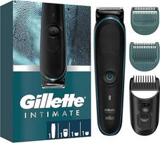 "Gillette SkinFirst" vyriškas intymių vietų trimeris i5 su aštriais ašmenimis, atsparus vandeniui, belaidis, skirtas naudoti sausai ir drėgnai