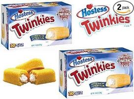"Hostess 20 Twinkies Twin Pack" - 2 x 10 Twinkies, 2 x 385 g