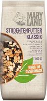 "Maryland Student Food Classic" 1 kg pakuotė - razinos, žemės riešutų branduoliai, anakardžių riešutai ir migdolai - 100% veganiškas maistas dideliame maišelyje (1 x 1 kg)